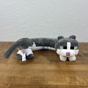Minecraft Purring Sounds Neck Pillow Cat Plush For Sound, Comfort & Play - Works